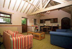 The living room in the Mill Barn